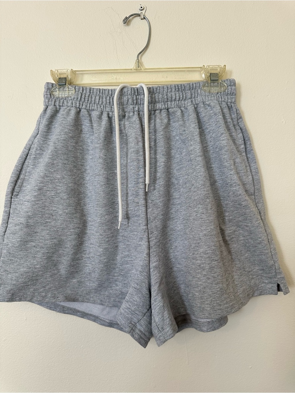 Automat Gray Athletic Drawstring Shorts | Size XL